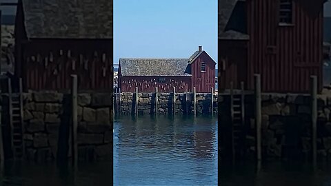 Rockport ~ Coastal Massachusetts Town ~ #shorts #rockportma #coast