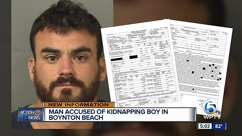 West Palm Beach man accused of kidnapping boy in Boynton Beach