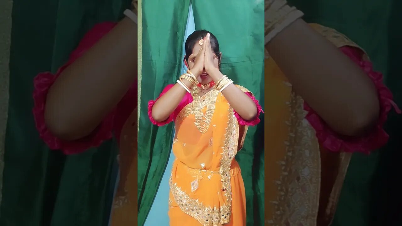 দুহাত তুলে বলরে কৃষ্ণ নাম #msvillagelifestyle #trending #dance #viral_video