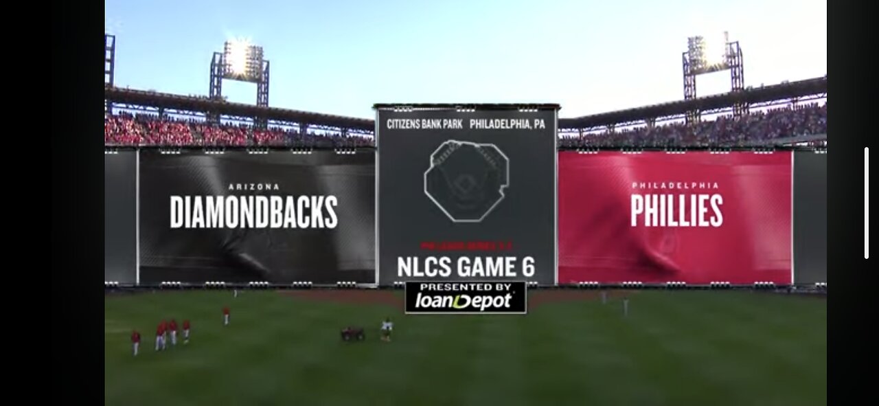 2023 NLCS Game 6 DBacks vs Phillies