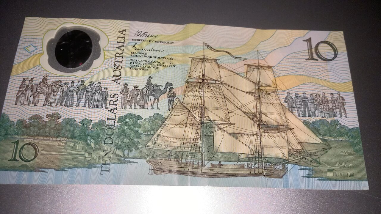 OLD $5 AUSTRALIAN NOTE CASH Part 2