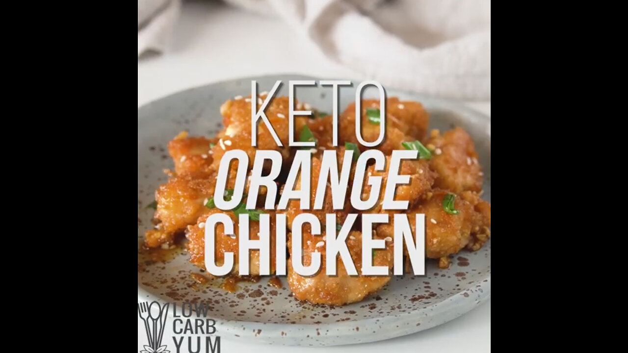 Keto Orange Chicken