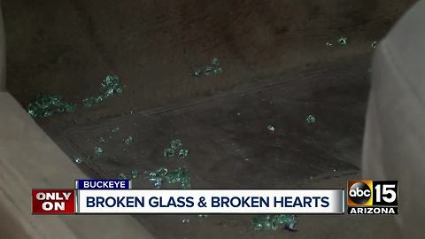 Buckeye neighborhood looking for vandals damaging car windows