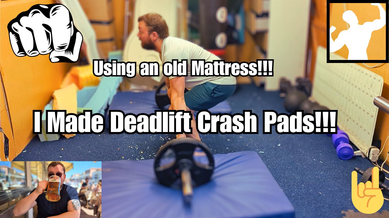 Homemade Deadlift Crash Matt!!!