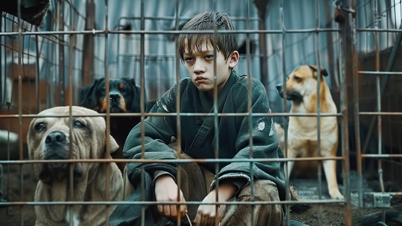 His Family Keeps Him Locked in a Dog Cage For Years But He Raises an Army of Dogs to Protect Him