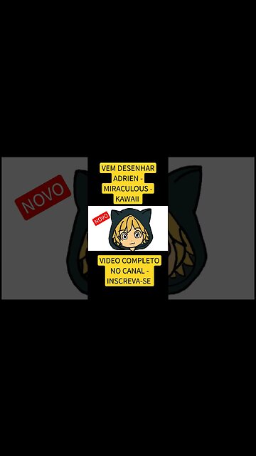 COMO DESENHAR ADRIEN KAWAII - MIRACULOUS - FÁCIL #desenho #shorts #desenholivre #desenhofacil