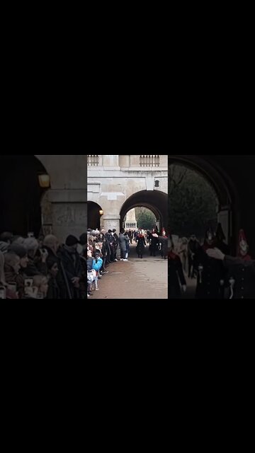 Make way tourist move #horseguardsparade