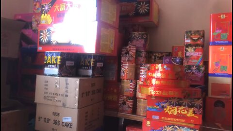 I have a house full of fireworks