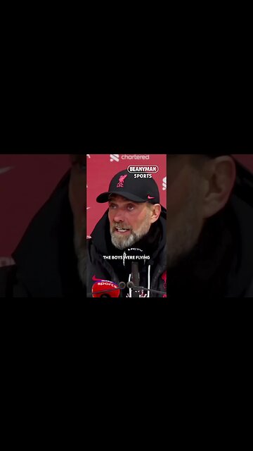 'The boys were flying and then it was really difficult to play against us!' | Jurgen Klopp
