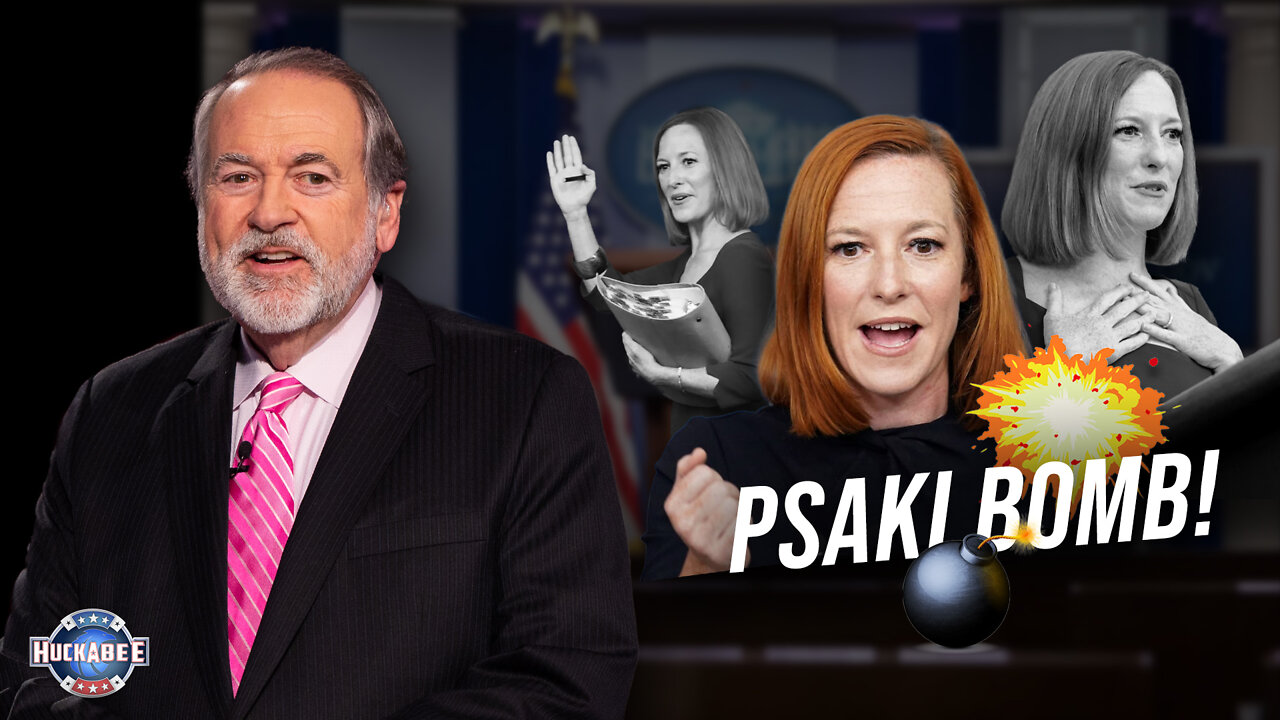 Here's an EPIC Jen Psaki BOMB Compilation | Farewell Jen Psaki | Huckabee