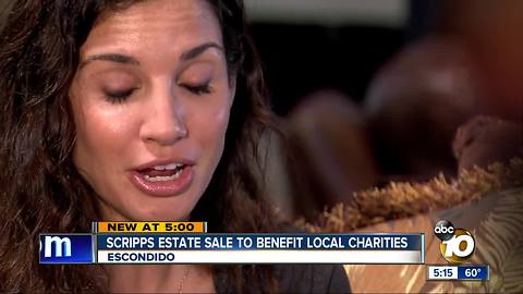 Scripps estate Sale to Benefit Local Charities
