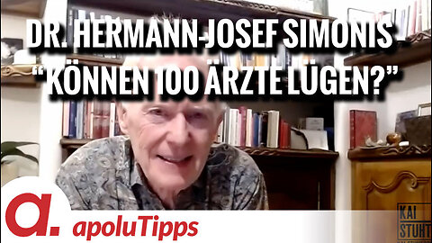 Interview mit Dr. Hermann-Josef Simonis – “Können 100 Ärzte lügen?”