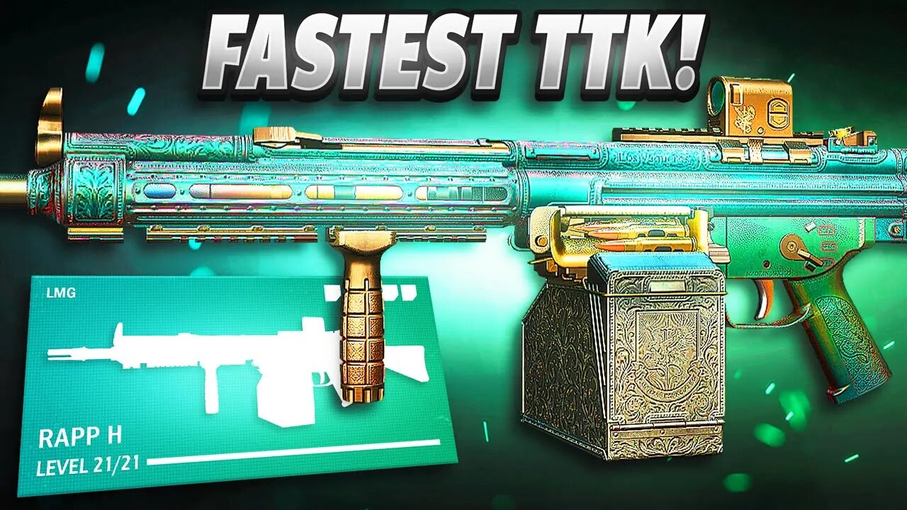 This RAPP H Build is like having aimbot!...ZERO RECOIL! (Best Rapp H Class Setup & Loadout) MW2