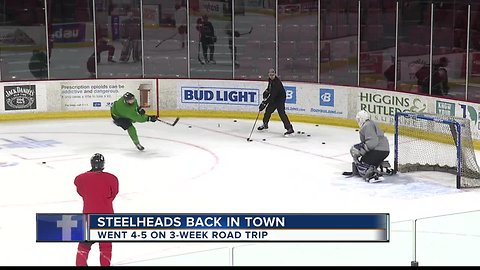 Steelheads back in Town