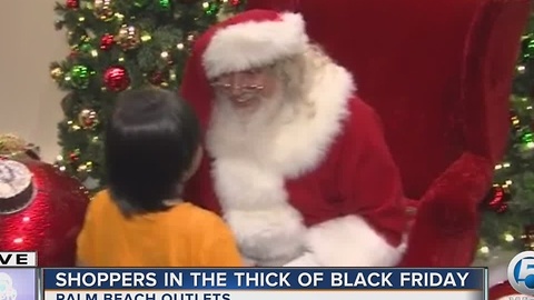Shoppers in the thick of Black Friday