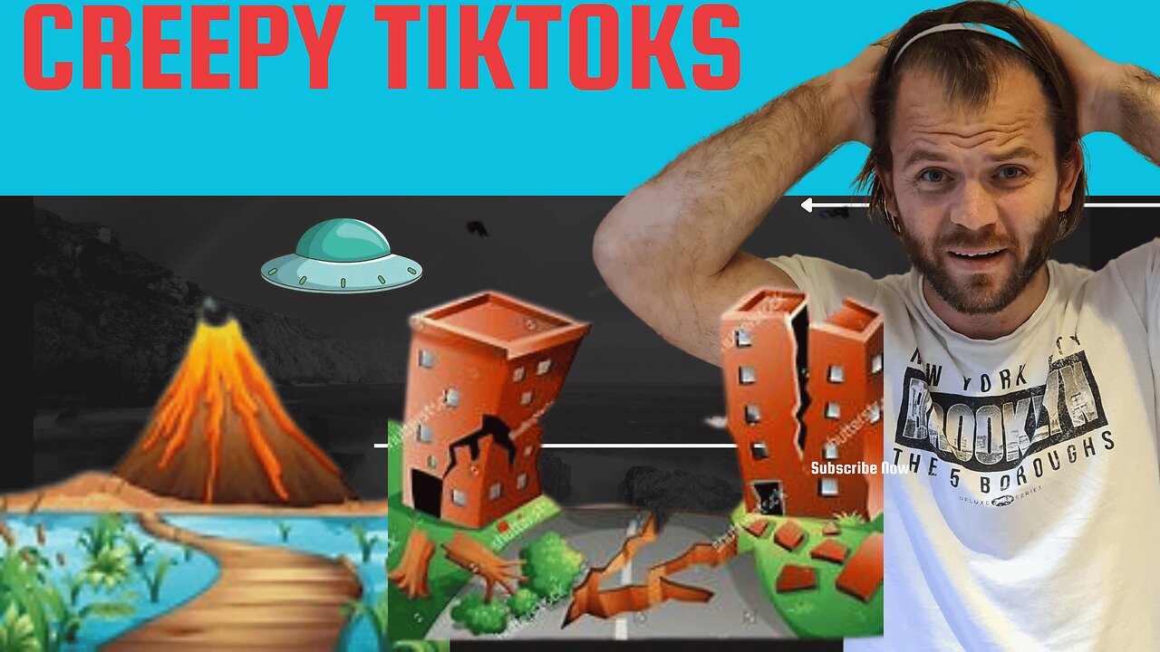 crrepy tik toks that will question your reality reactions video from tiktok