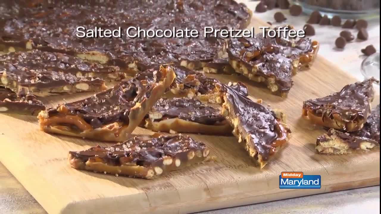 Mr. Food - Salted Chocolate Pretzel Toffee