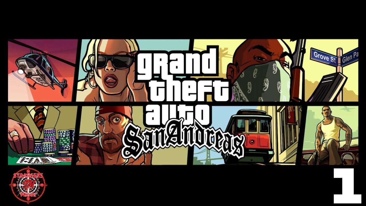 GRAND THEFT AUTO SAN ANDREAS. Life As A Gangster. Gameplay Walkthrough. Episode 1