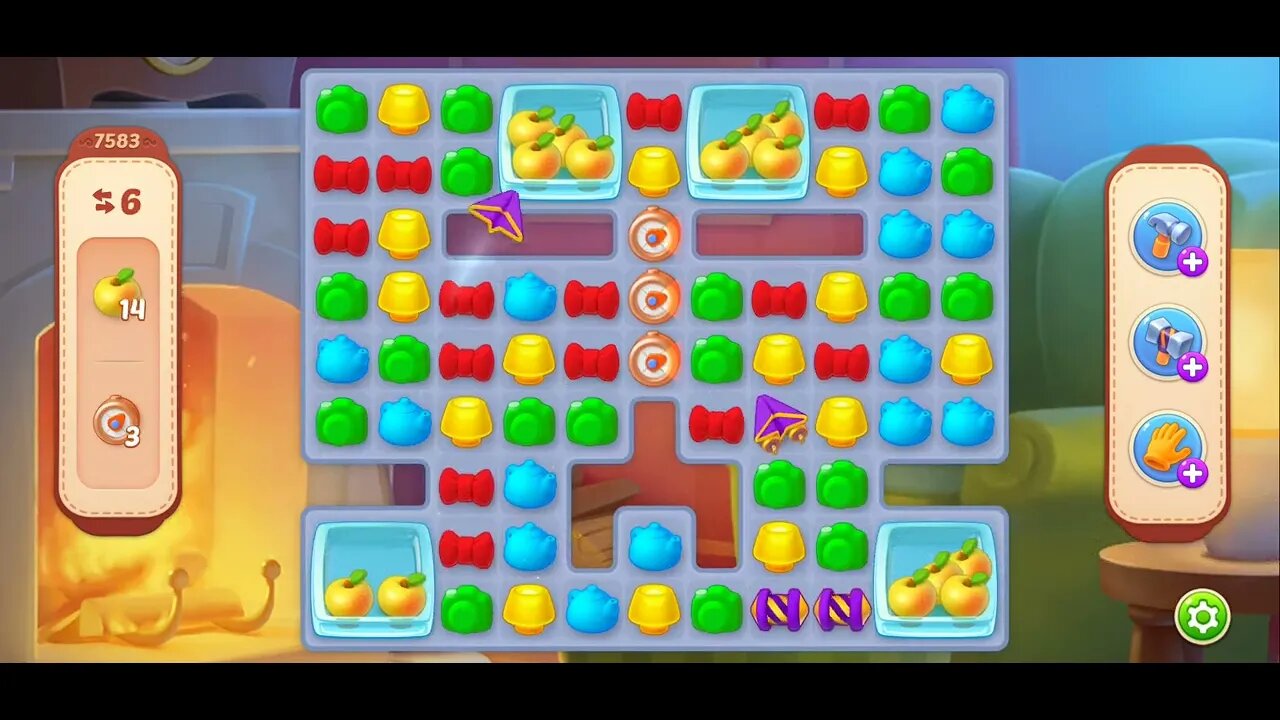 Playrix Homescapes Gameplay Walkthrough Level 7583