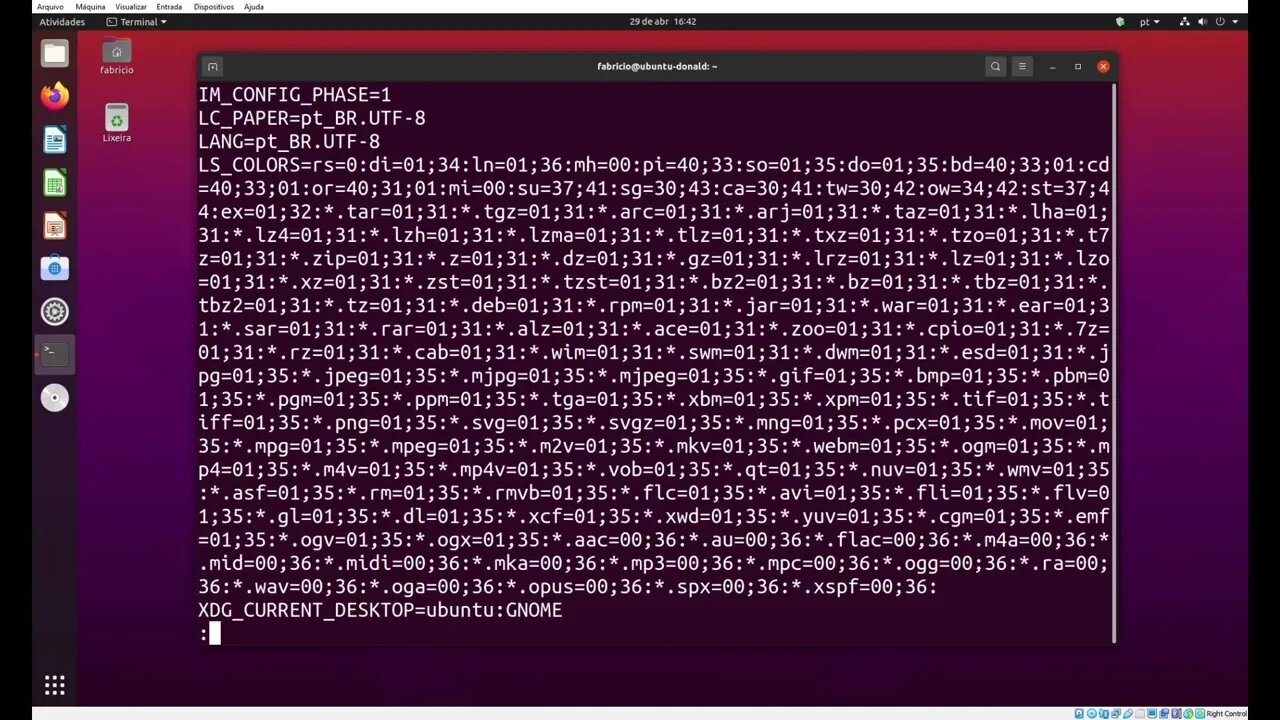Variáveis de Ambiente no Linux