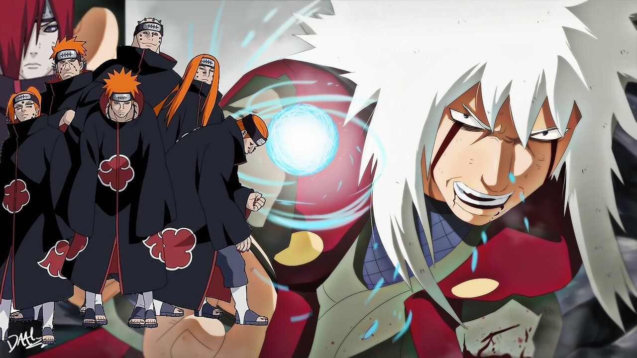 Best Anime Fight - Jiraiya vs Pain