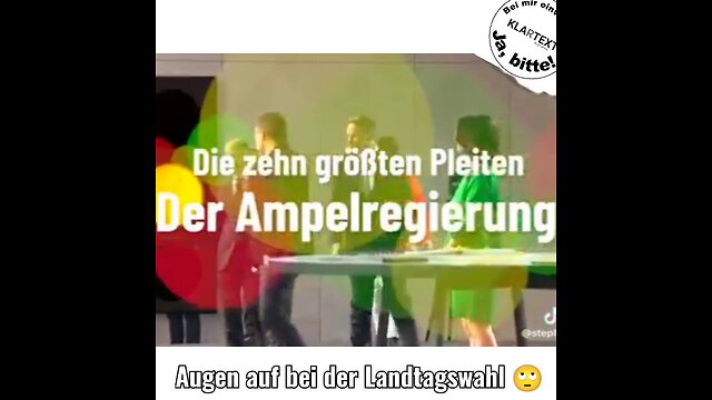 Die 10 größten Pleiten der Ampelregierung (Re-Upload)