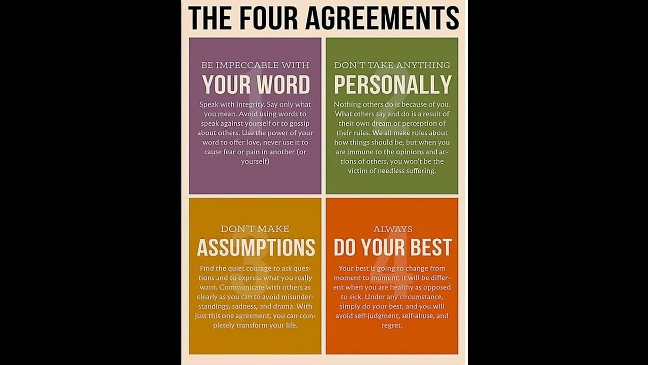 The Four Agreements By: don Miguel Ruiz