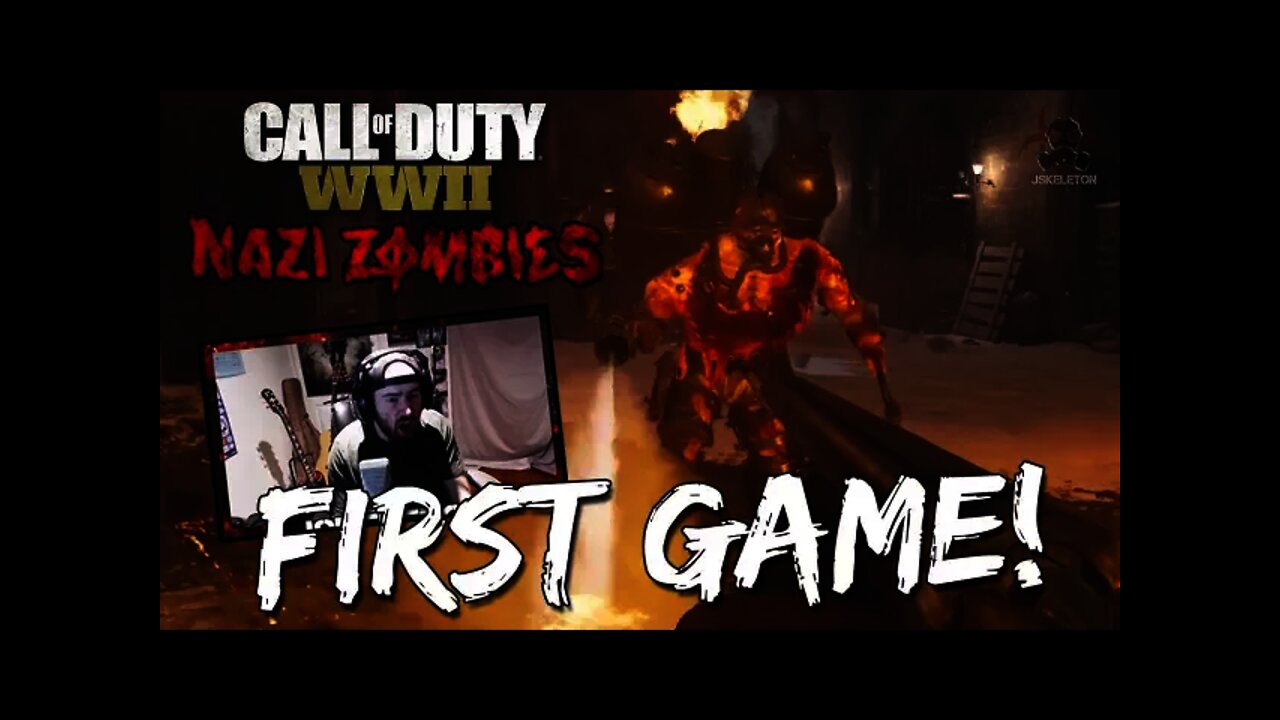 Call of Duty: WW2 Zombies FIRST EVER GAMEPLAY (This Game Gave Me MAD CHILLS & Creepy Feelings)