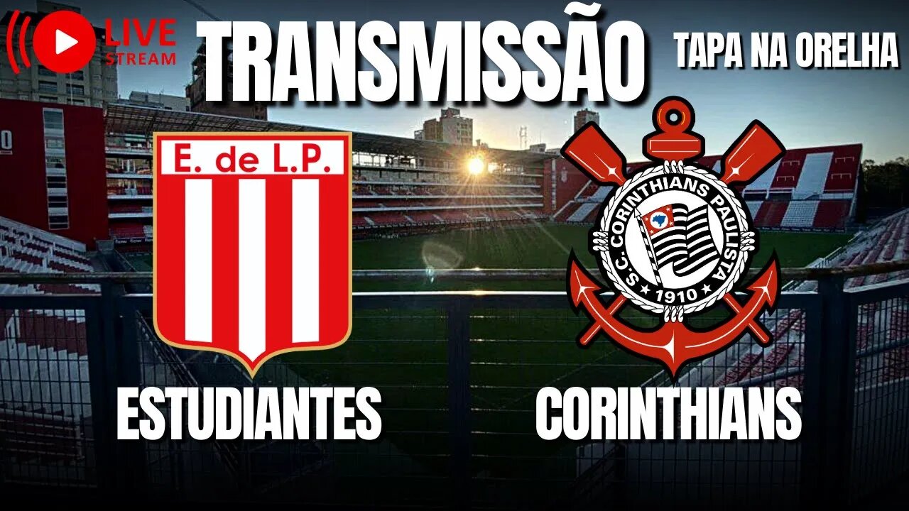CLASSIFICADOS! REACT - ESTUDIANTES X CORINTHIANS | SULAMERICANA | JOGO DE VOLTA