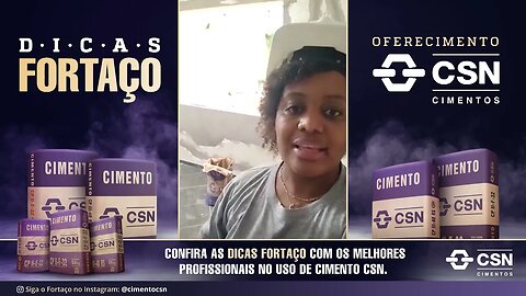 DICAS FORTAÇO DE CIMENTO CSN COM OS MELHORES PROFISSIONAIS