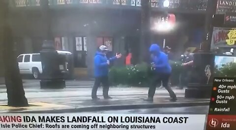 The Weather Channel reporters ALSO Lying