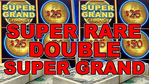 SUPER RARE BONUS 💵 DOUBLE SUPER GRAND CHANCE DOLLAR STORM BONUS!