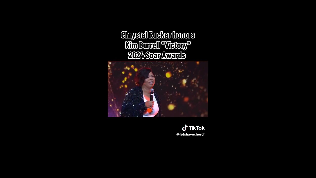 Chrystal Rucker Tribute to Kim Burrell - Victory