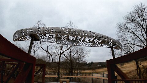 Canoe Art - Bella Vista, Arkansas [ Jan. 2021 ]