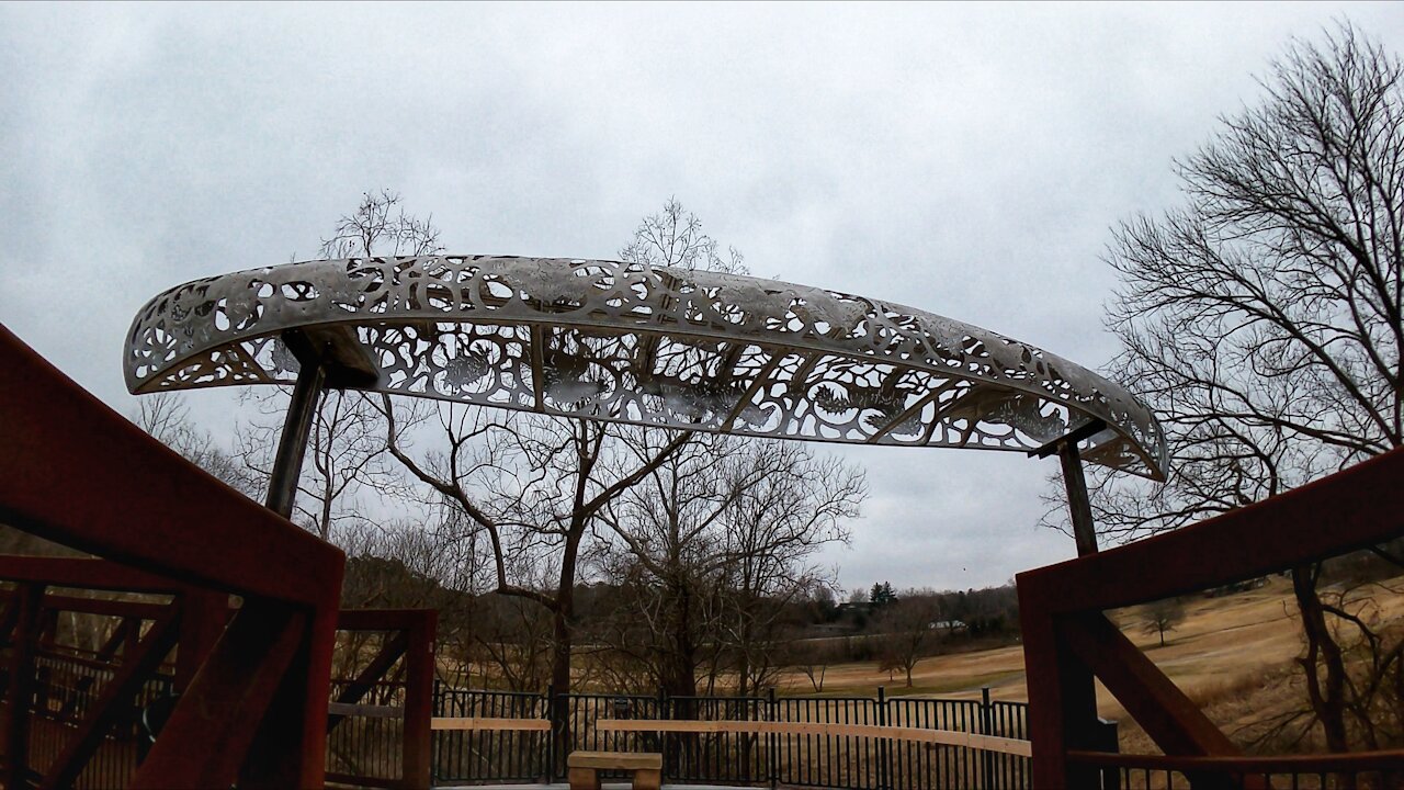 Canoe Art - Bella Vista, Arkansas [ Jan. 2021 ]