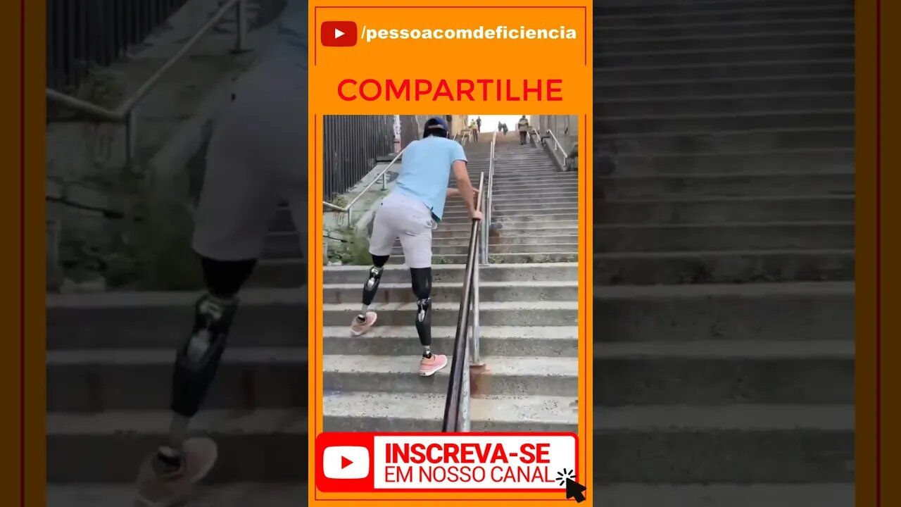 Vamos ver se o youtube vai mostrar este vídeo sobre Pessoa com deficiência