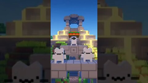 The Cat That Invades Minecraft Worlds