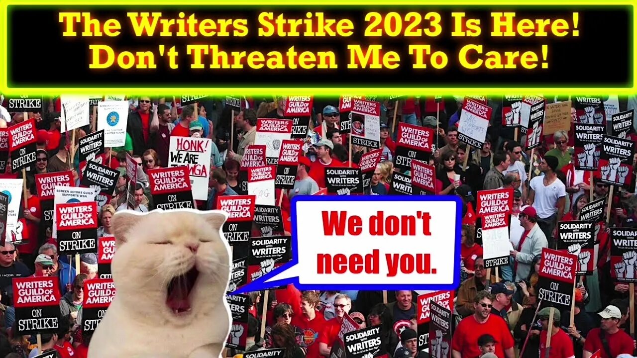 The Writers Strike 2023 Has Arrived And It's A Clown Show! The World Is Ready To Not Watch Crap!