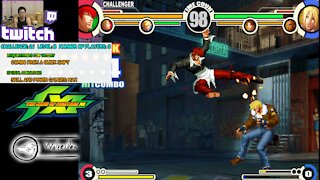 (PS2) King of Fighter XI - 21 - Challenge 21- combo a combo with switch out