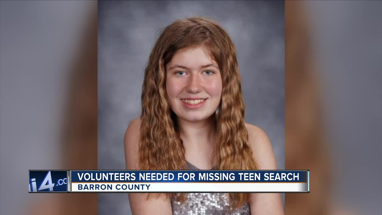 Volunteers still needed to search for evidence from Jayme Closs' disappearance