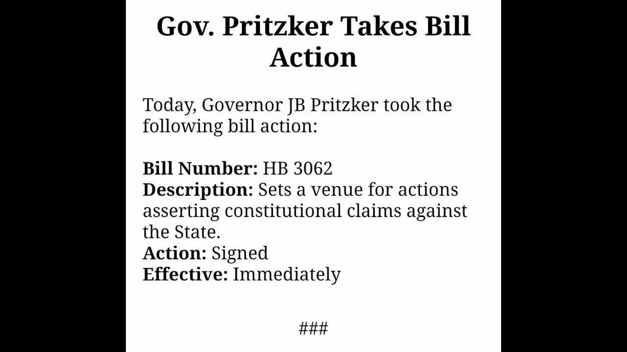 Pritzker signs legal challenge jurisdiction limits opponents called 'tyrannical'