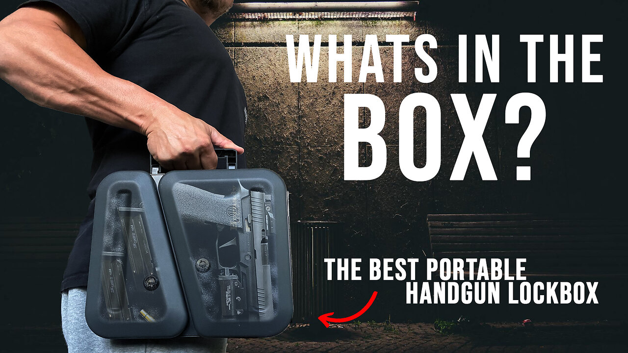 The Best Portable Handgun Safe! Hornady Dual Lid Lock Box (A No BS Review)