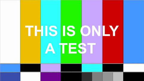 - This is only a TEST -