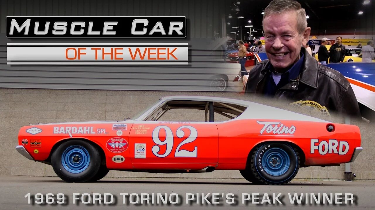 Bobby Unser Interview and 1969 Ford Torino Pikes Peak Winner: Muscle Car Of The Week Episode #200