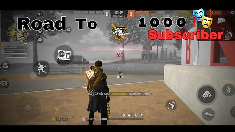 ||My Noob gameplay in 2gb mobile ram 😭||ROAD TO 1000 SUBSCRIBER 🙏✨️🔥|| #viral #freefire #gaming