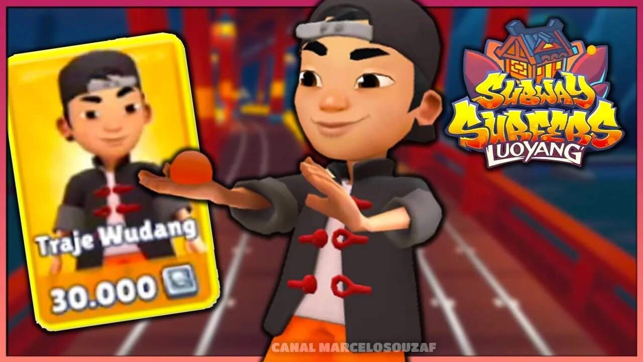 Traje Wudang do Lee no Subway Surfers Luoyang