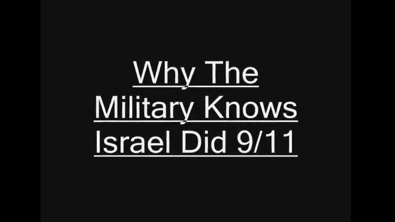 MOSSAD DID 9/11