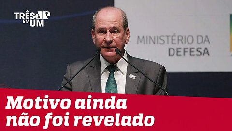 Ministro da Defesa, Fernando Azevedo e Silva, anuncia demissão