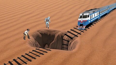 Rail cars vs giant pits