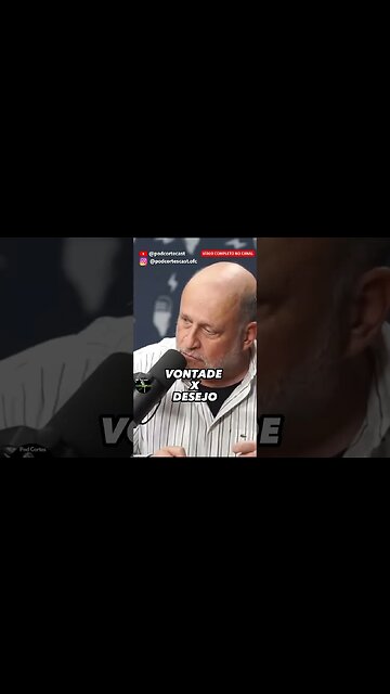 CLÓVIS DE BARROS: VONTADE X DESEJO #shorts #vontade #desejo #clovisdebarrosfilho #cortesdepodcast